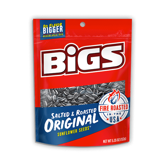 BIGS Fire Roasted Original Sunflower Seeds Exoticers
