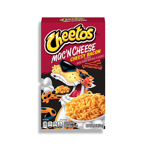 Cheetos Mac N Cheese Cheesy Bacon Flavor Exoticers