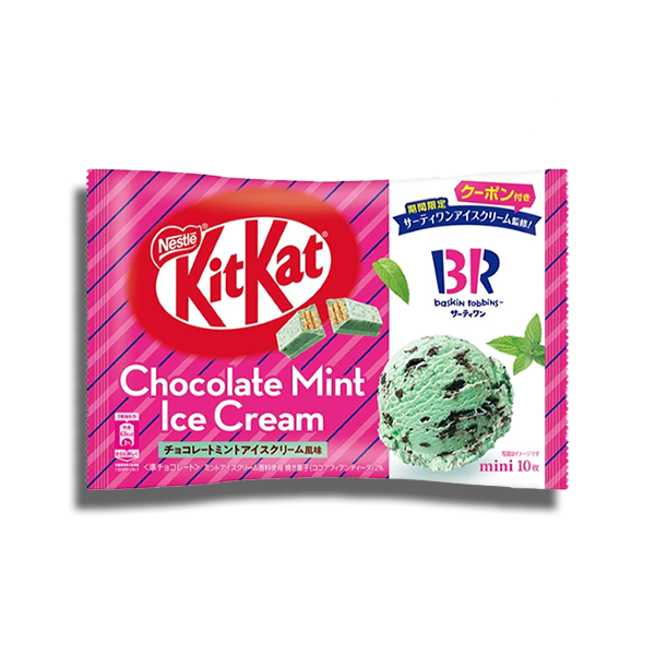 Kit Kat Chocolate Mint Baskin Robbins Ice Cream Exoticers