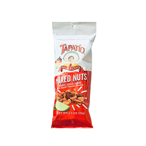 Tapatio Mixed Nuts Salsa Picante Exoticers