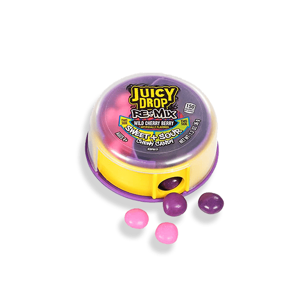 Juicy Drop ReMix Sweet & Sour Chewy Candy Exoticers