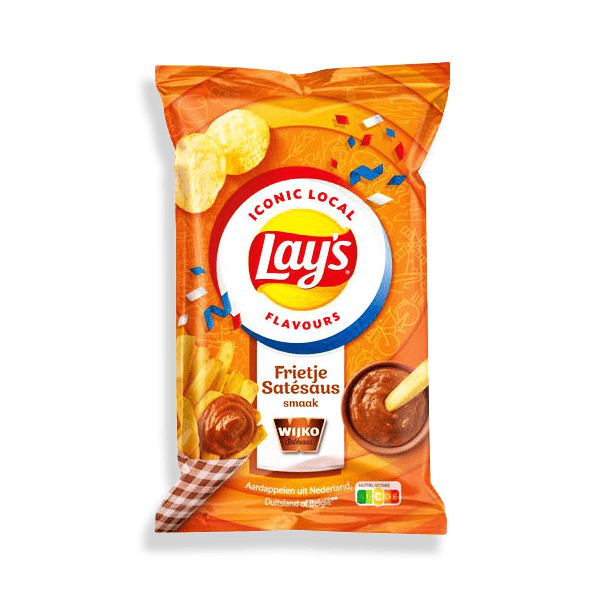 Lay's Fries Satay Sauce Flavor Exoticers