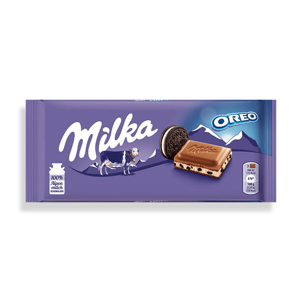 Milka Oreo Chocolate Bar | Exoticers