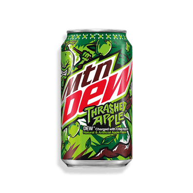 Mountain Dew Thrashed Apple