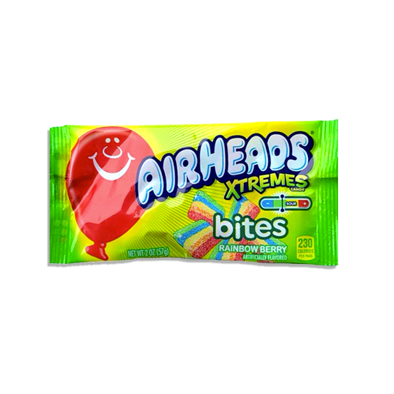 Air Heads Xtremes Bites Rainbow Berry | Exoticers