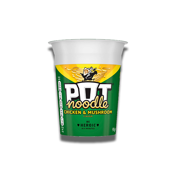 Pot Noodle Chicken & Mushroom (UK) | Exoticers