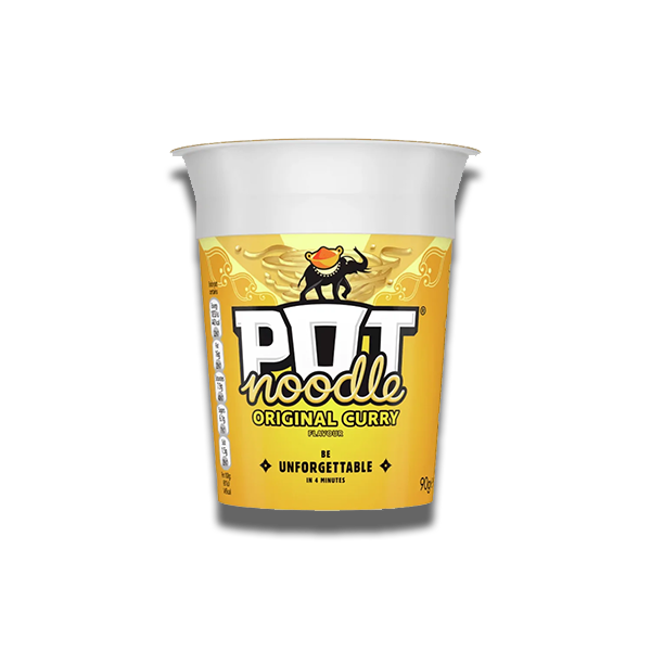 Pot Noodle Original Curry (UK) | Exoticers