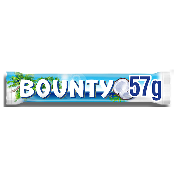 BOUNTY BAR MILK CHOCOLATE BAR 57g