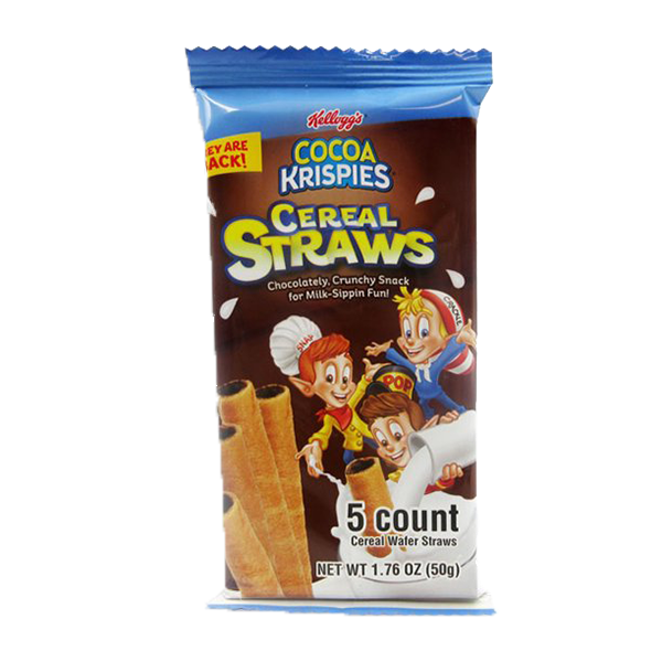 Kellogg's Cocoa Krispies Cereal Straws Exoticers