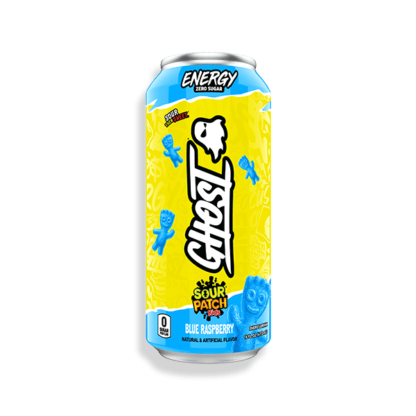 Ghost Sour Patch Kids Blue Raspberry Energy Drink | Exoticers