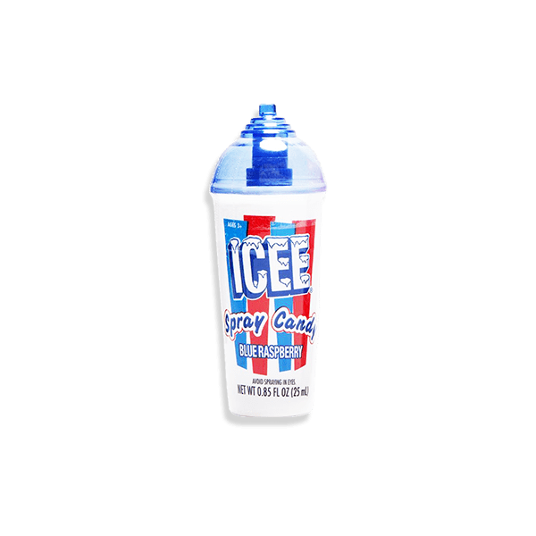 Icee Spray Candy Blue Raspberry Exoticers