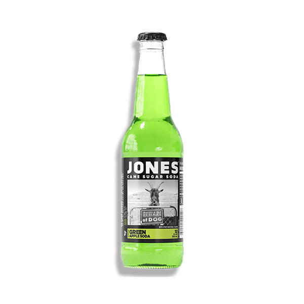 Jones Green Apple Soda Exoticers