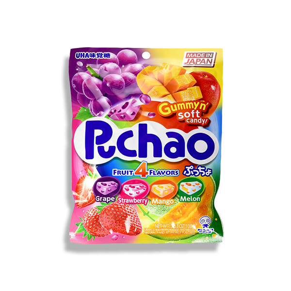 Puchao Fruit Soda 4 Flavors | Exoticers