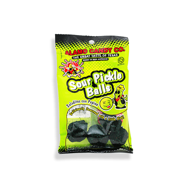 Sour Pickle Balls by Alamo Candy Exoticers