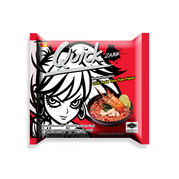 Quick Zabb Chili Paste Tom Yum Noodles Exoticers