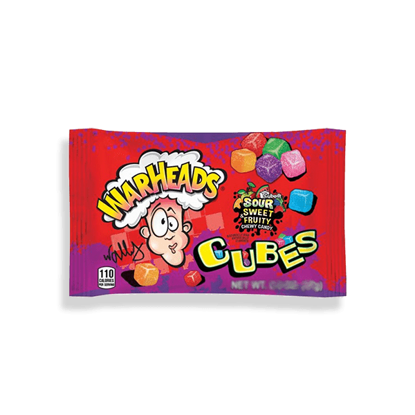 Warheads Sour Chewy Cubes | Exoticers